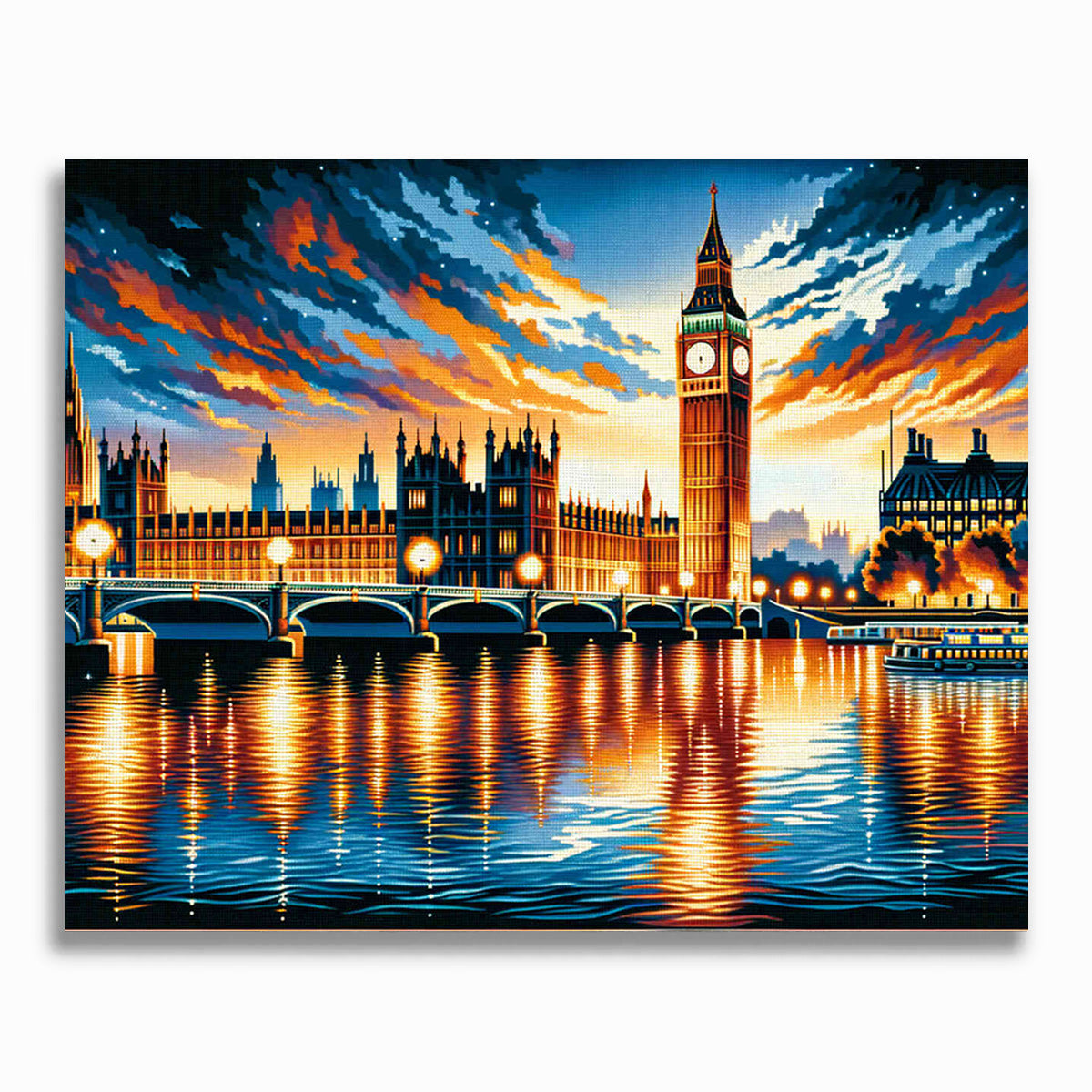 Big Ben – Malen nach Zahlen