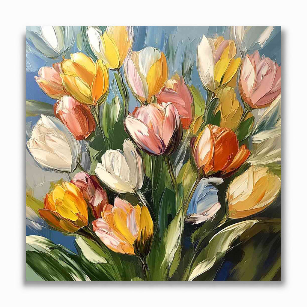 Malen nach Zahlen - Blühende Poesie