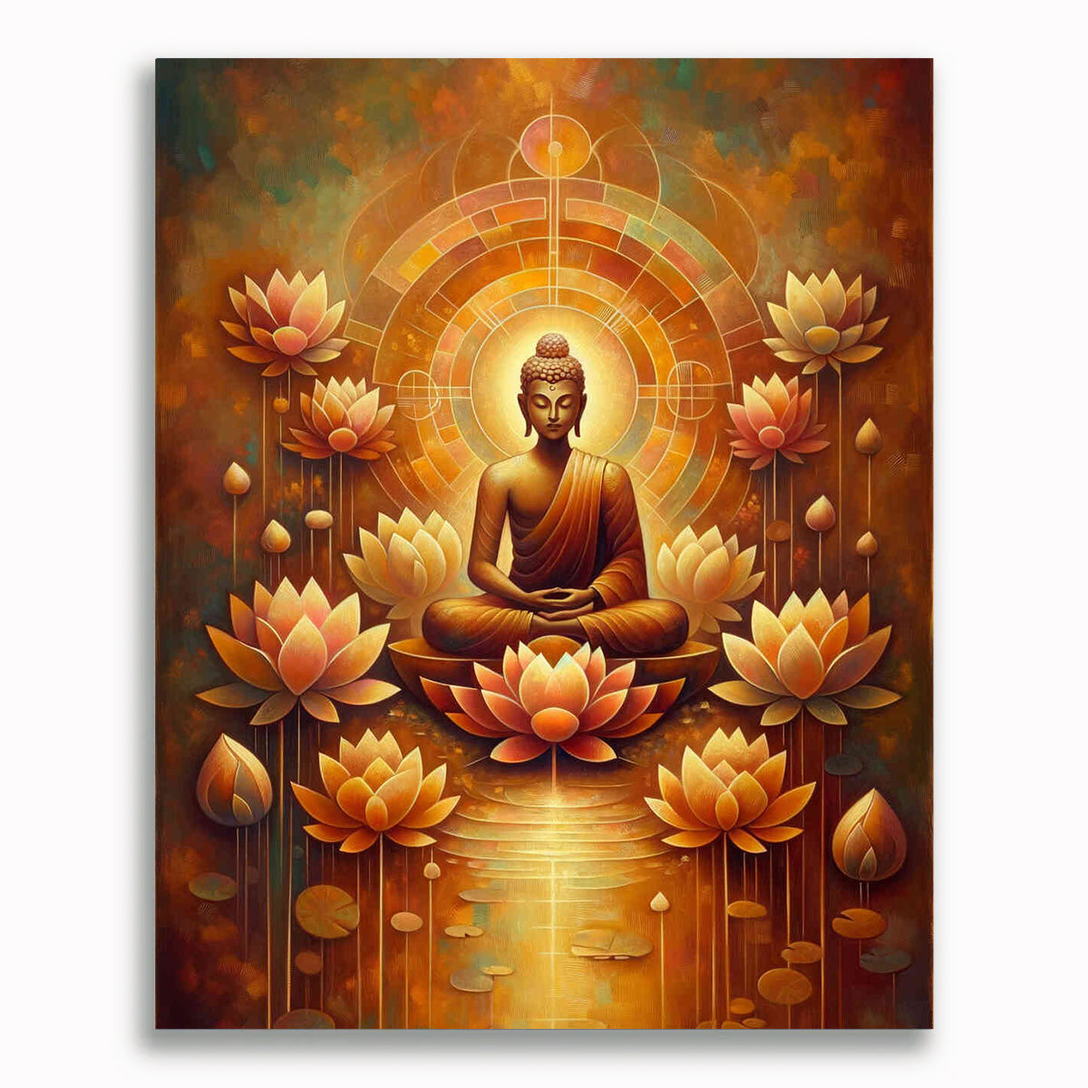Buddha, Lotusblume