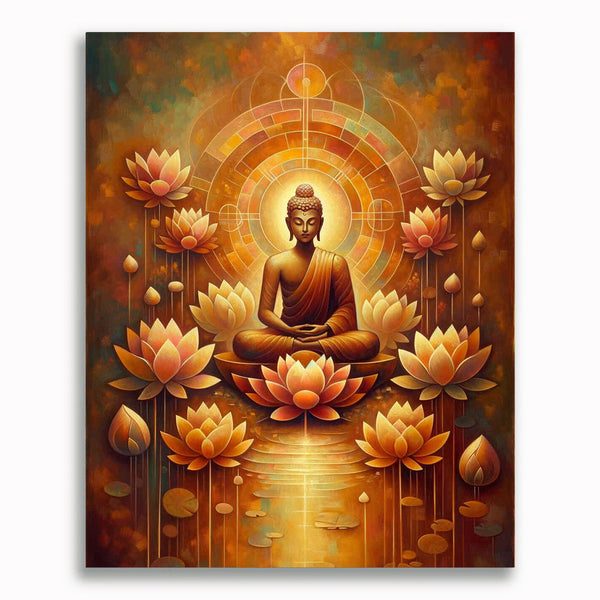 Buddha, Lotusblume