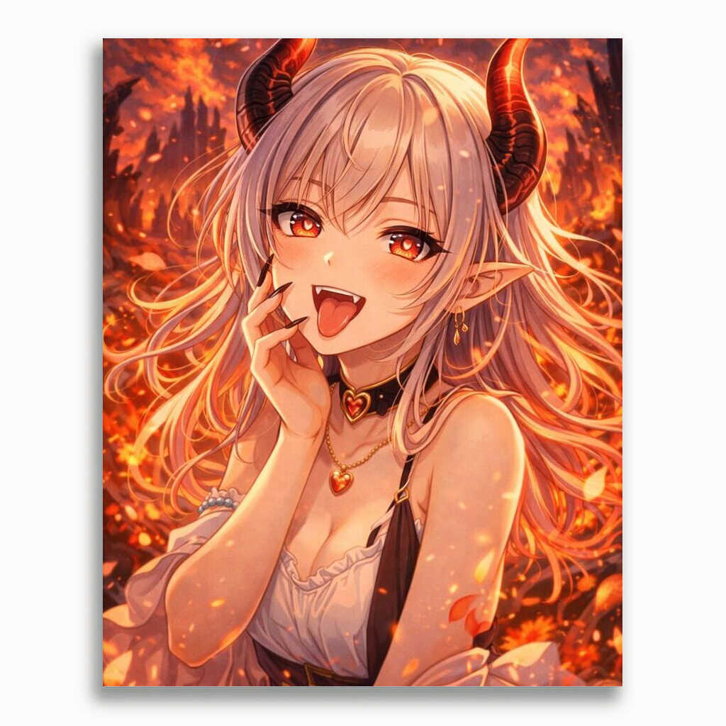 Malen nach Zahlen - Flammenherz, Anime