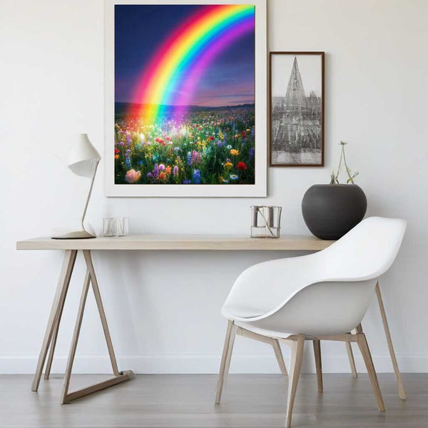 Malen nach Zahlen - Magie des Regenbogens