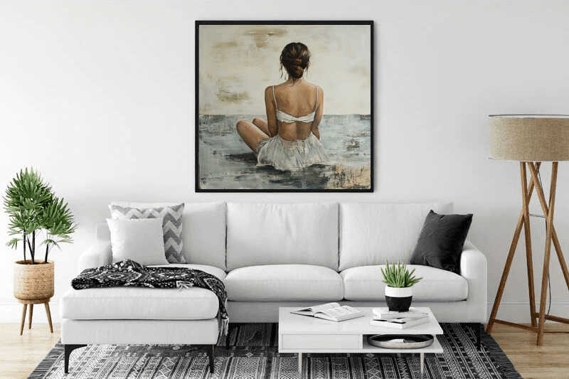 Malen nach Zahlen - Einsamkeit der Stille