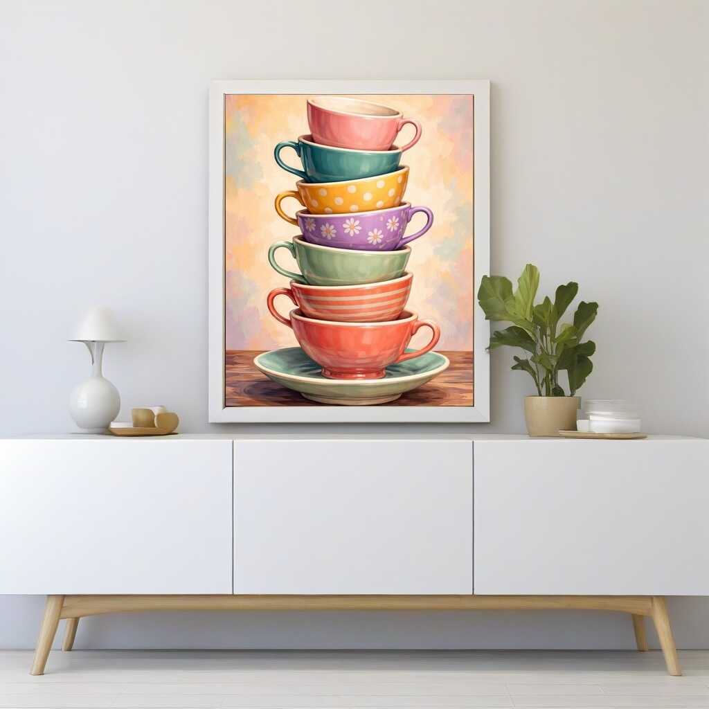 Malen nach Zahlen - Tassenturm