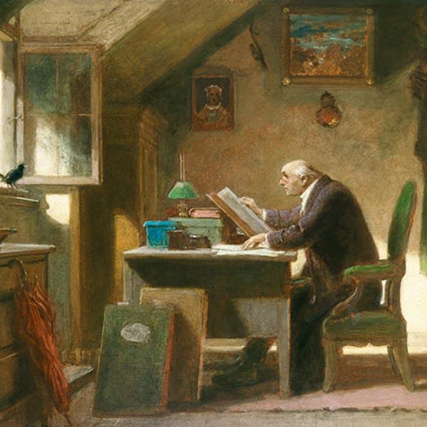 Carl Spitzweg, Ein Besuch - Klassiker