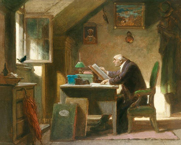 Carl Spitzweg, Ein Besuch - Klassiker
