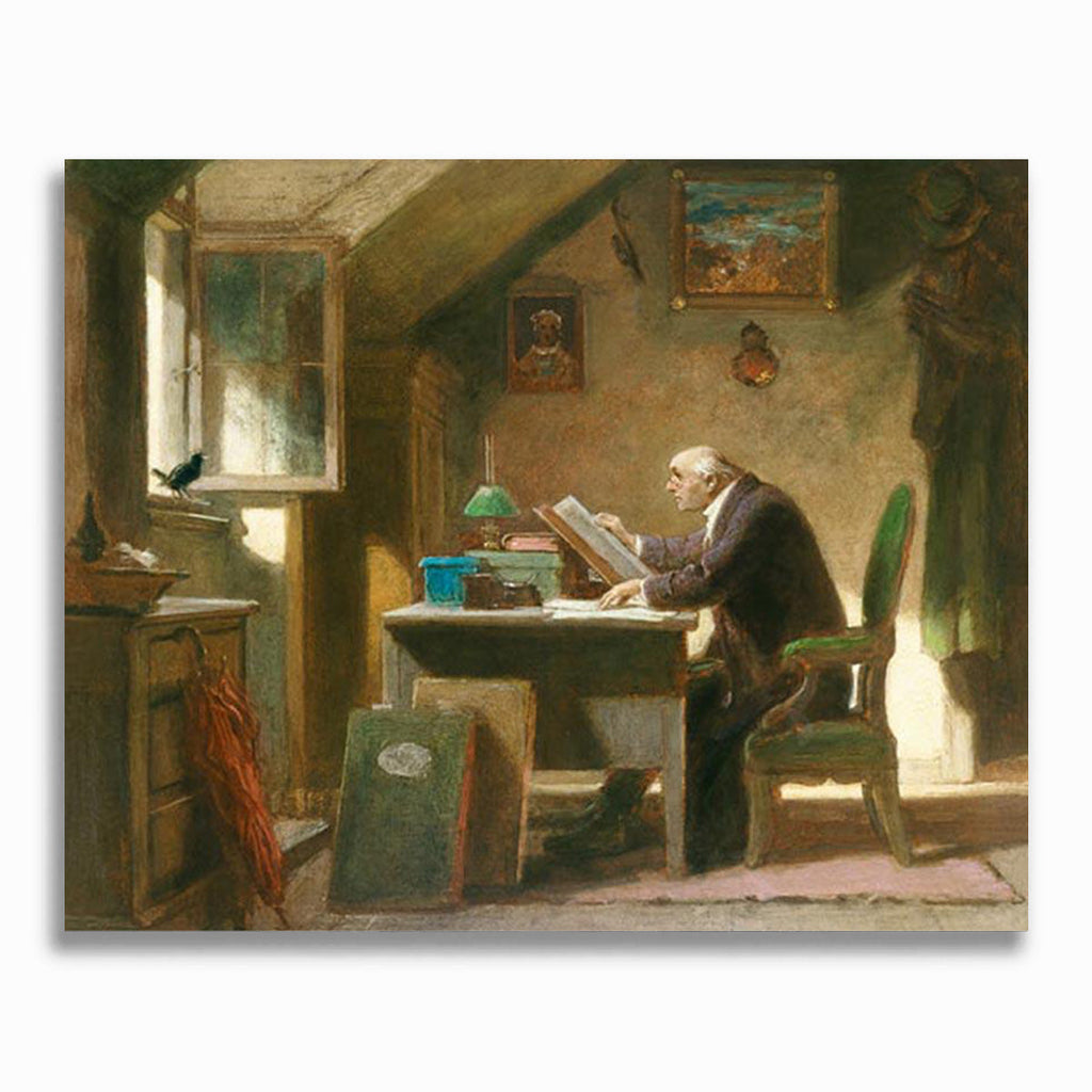 Carl Spitzweg, Ein Besuch - Klassiker