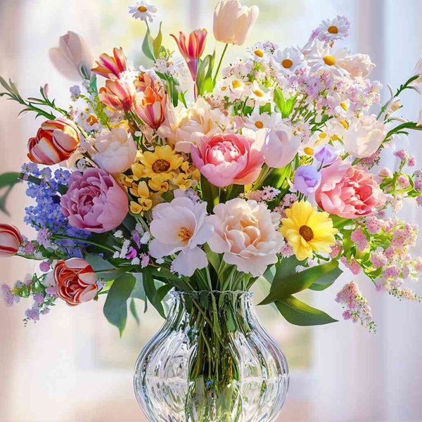 Blumen, Ultra Realistisch - Malen nach Zahlen