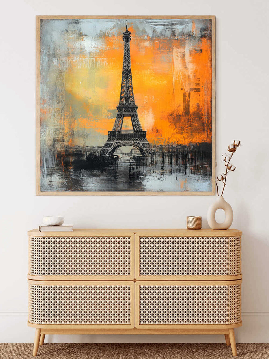 Malen nach Zahlen - Pariser Flammen