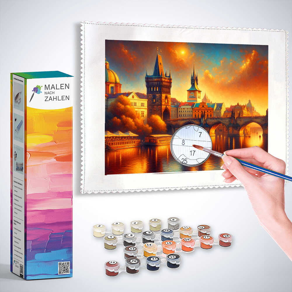 Prag – Malen nach Zahlen