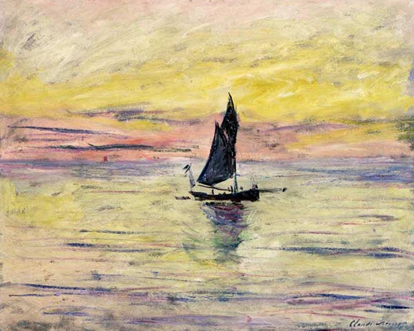 Claude Monet, Das Segelboot - Klassiker