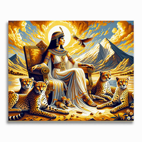Cleopratra – Malen nach Zahlen