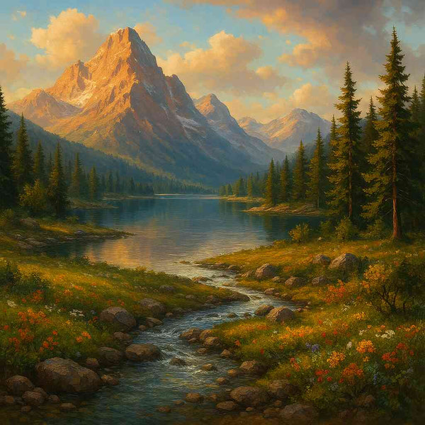 Malen nach Zahlen - Sehnsucht nach Stille