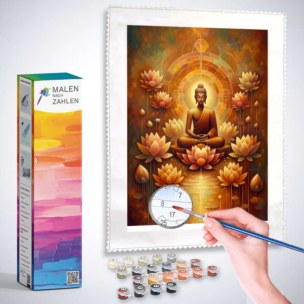 Buddha, Lotusblume