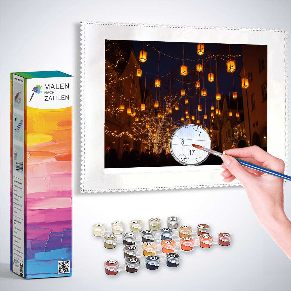 Malen nach Zahlen - Lichter der Verheißung