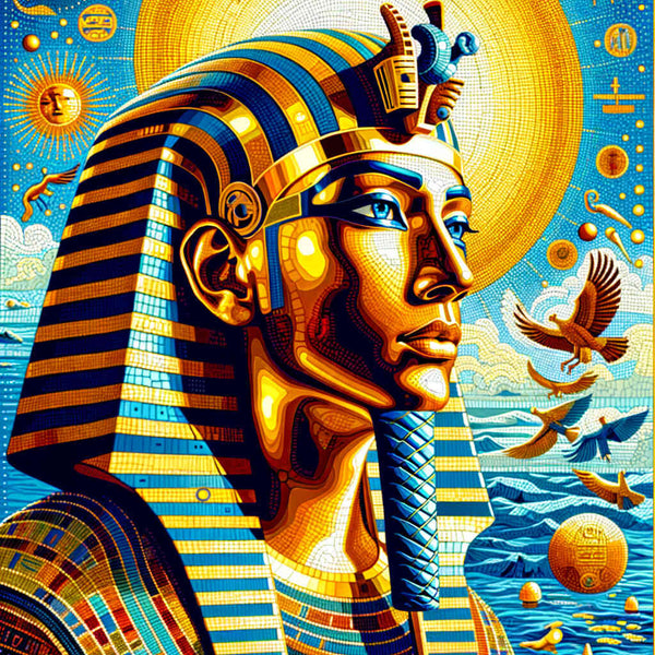 Ägypten, Pharao – Malen nach Zahlen