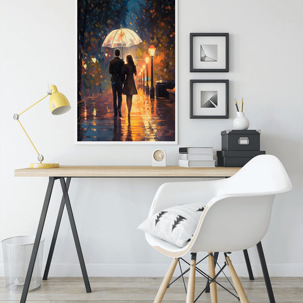 Pärchen, Romantisch - Malen nach Zahlen