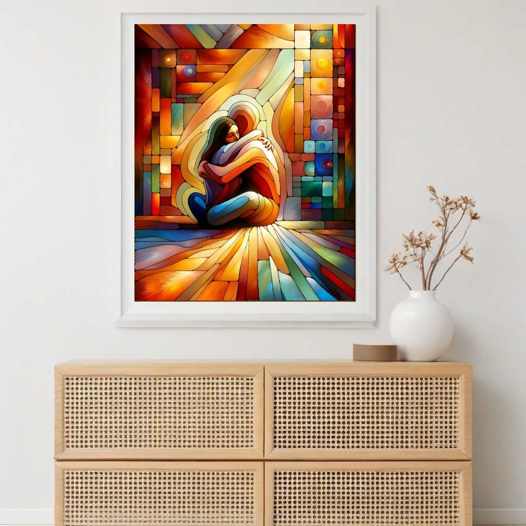 Malen nach Zahlen - Umarmung