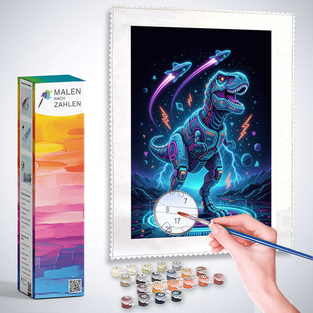 Malen nach Zahlen - Neon Rex, Zukunft der Giganten