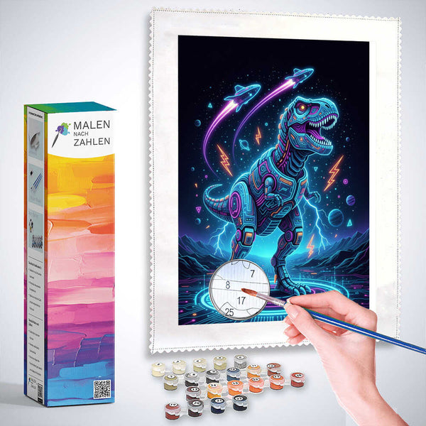 Malen nach Zahlen - Neon Rex, Zukunft der Giganten