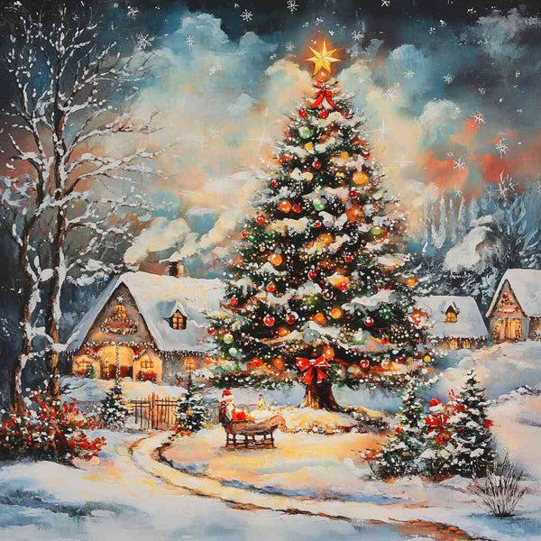 Malen nach Zahlen - Weihnachtszauber