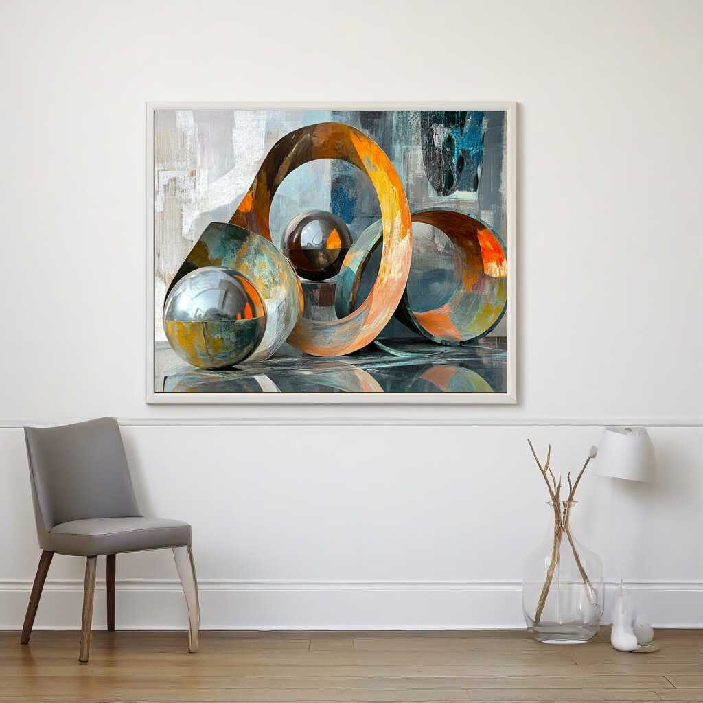 Malen nach Zahlen - Unendliche Reflexionen