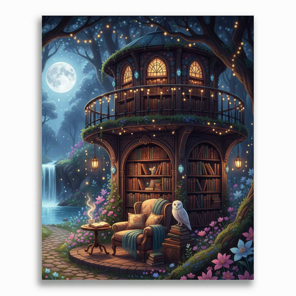 Malen nach Zahlen - Das Zauberhafte Leserefugium