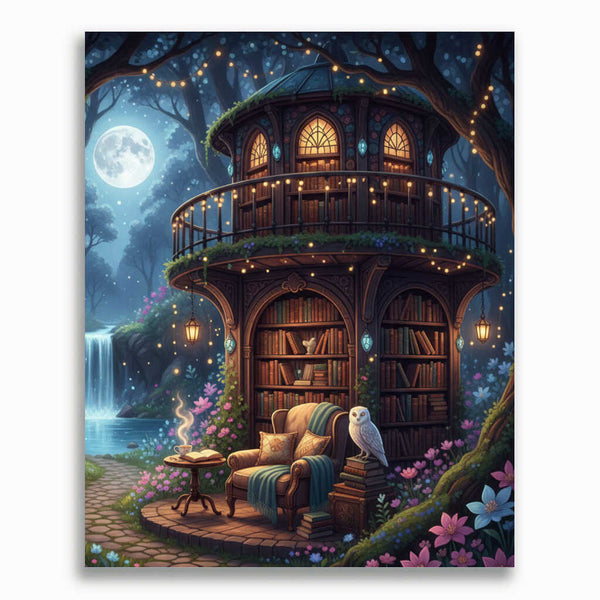 Malen nach Zahlen - Das Zauberhafte Leserefugium