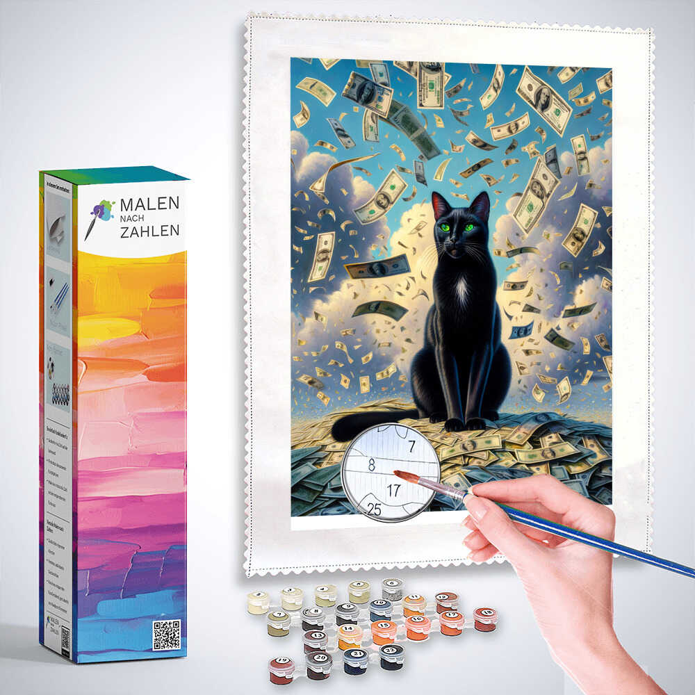 Malen nach Zahlen - Eisdrache