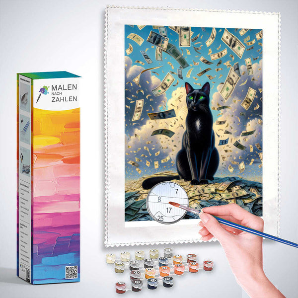 Malen nach Zahlen - Eisdrache