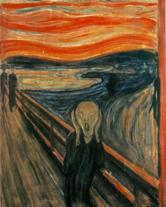 Edvard Munch, Der Schrei - Klassiker