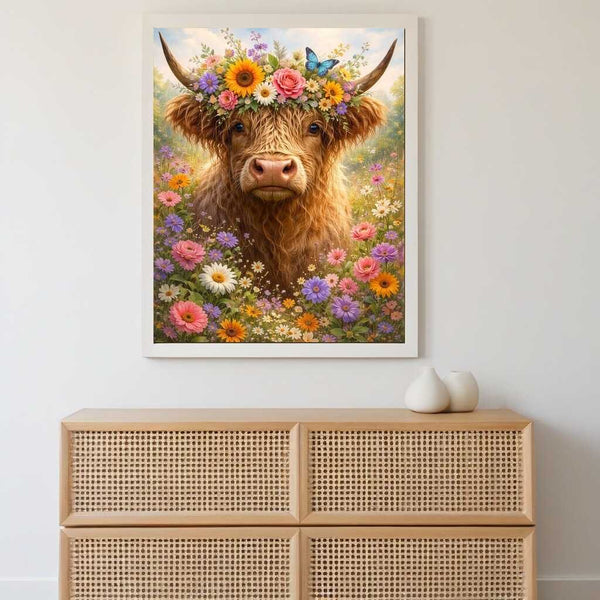 Malen nach Zahlen - Blumenkrone der Harmonie