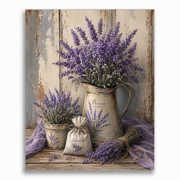 Malen nach Zahlen - Lavendelträume der Provence