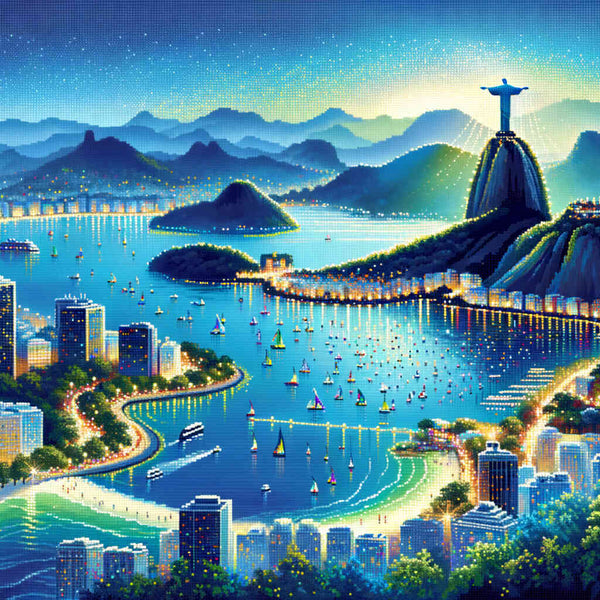 Rio de Janeiro – Malen nach Zahlen