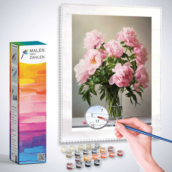 Malen nach Zahlen - Zarte Versprechen des Frühlings