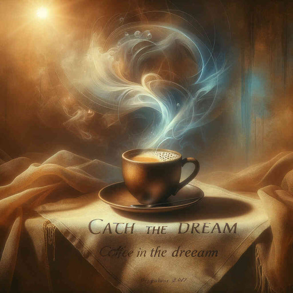 Kaffee im Traum- Malen nach Zahlen