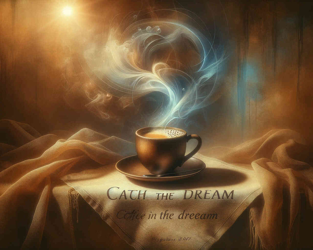 Kaffee im Traum- Malen nach Zahlen