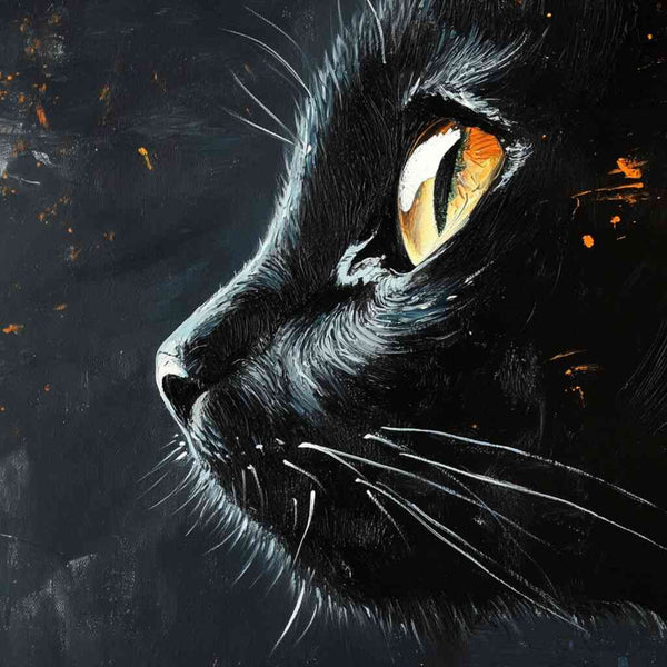 Malen nach Zahlen - Weltkatze