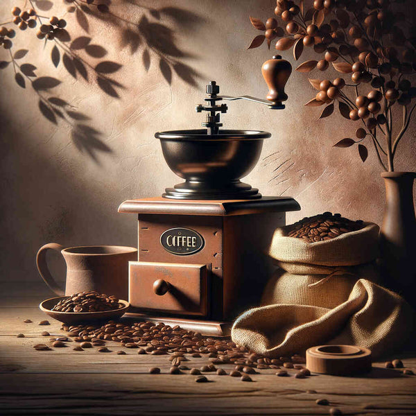 Kaffeemühle – Malen nach Zahlen