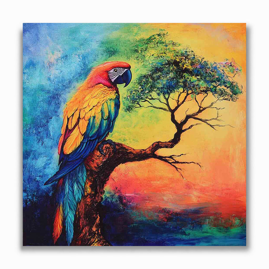 Malen nach Zahlen - Farbenexplosion der Tropen