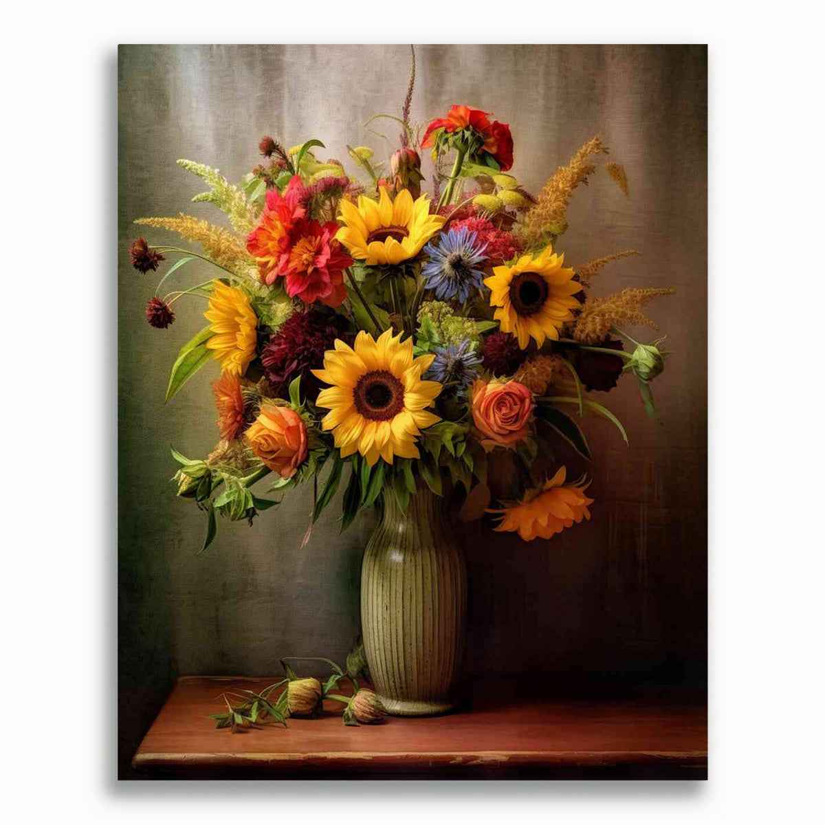 Malen nach Zahlen - Farbexplosion im Stillleben