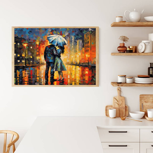 Liebhaber, Kuss - Malen nach Zahlen