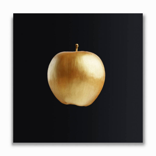 Goldener Apfel, fällt - Malen nach Zahlen