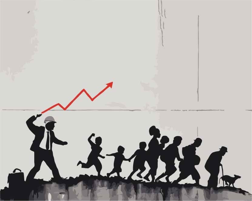 Kapitalgetrieben - Banksy