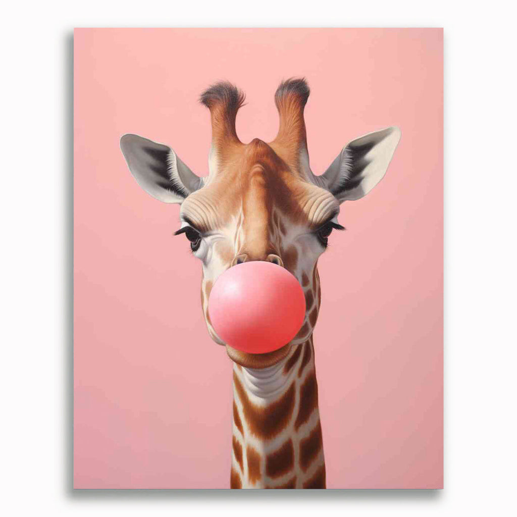 Malen nach Zahlen - Kaugummikuss