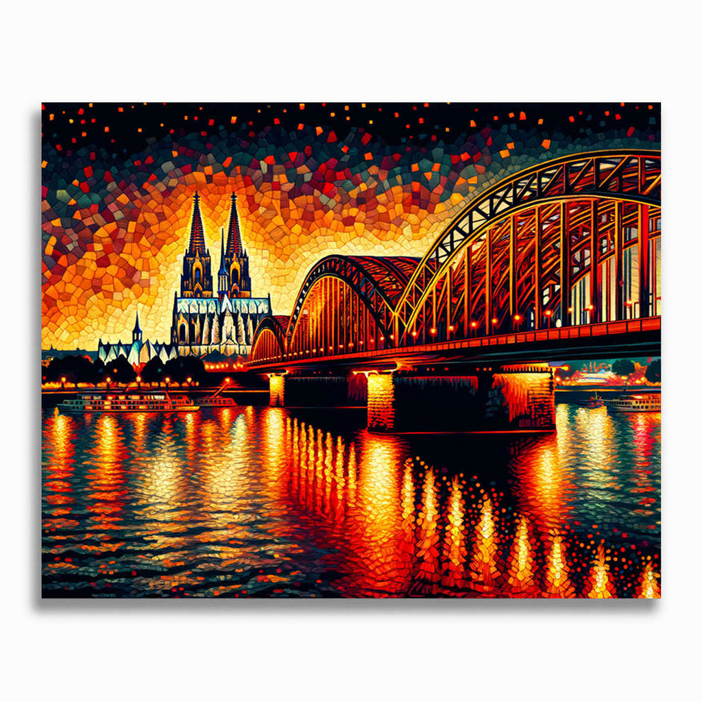 Köln – Malen nach Zahlen