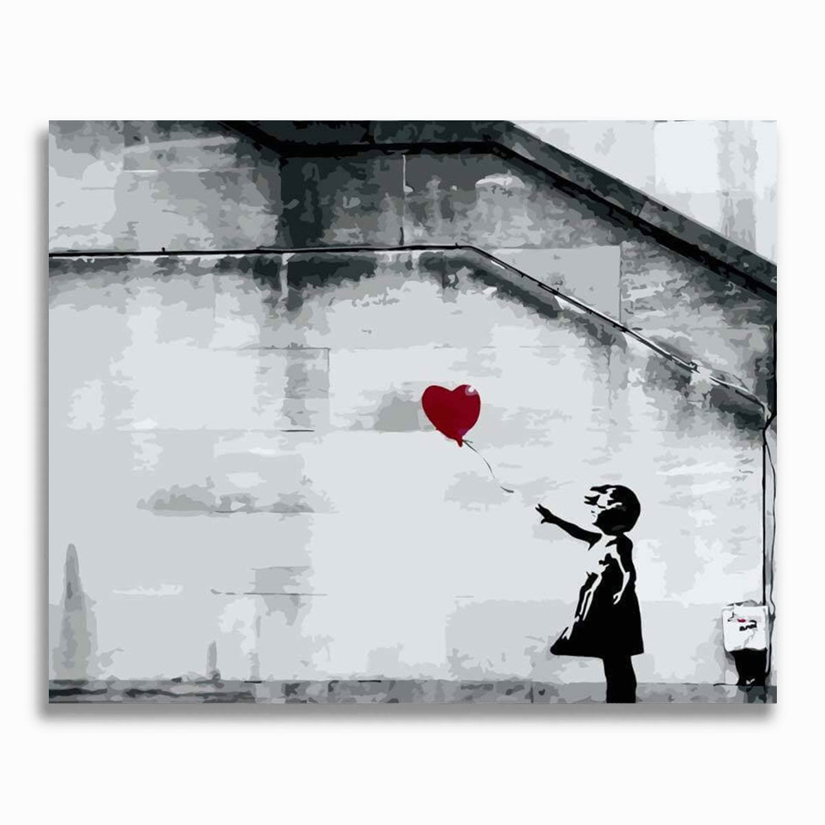 Mädchen mit Ballon, Banksy - Banksy