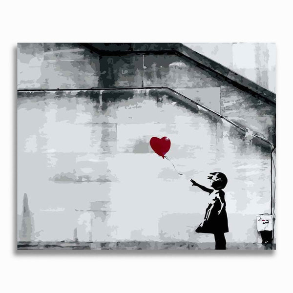 Mädchen mit Ballon, Banksy - Banksy