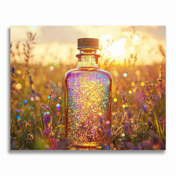 Malen nach Zahlen - Magisches Flüsterndes Licht