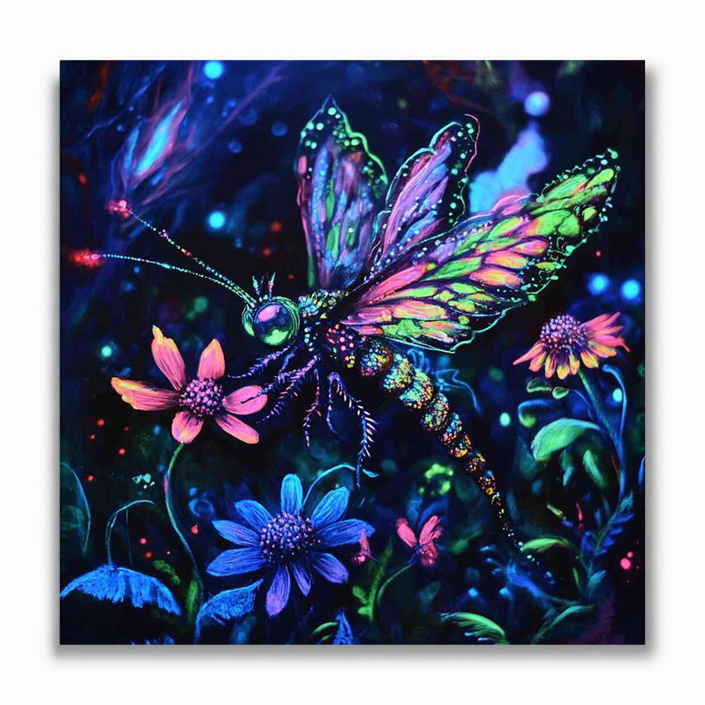 Malen nach Zahlen - Magisches Leuchten der Nacht